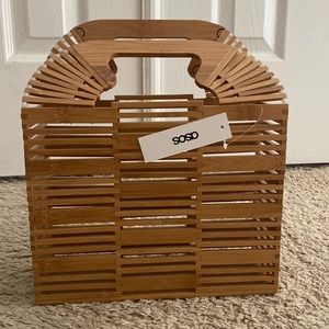 ASOS cage satchel bag